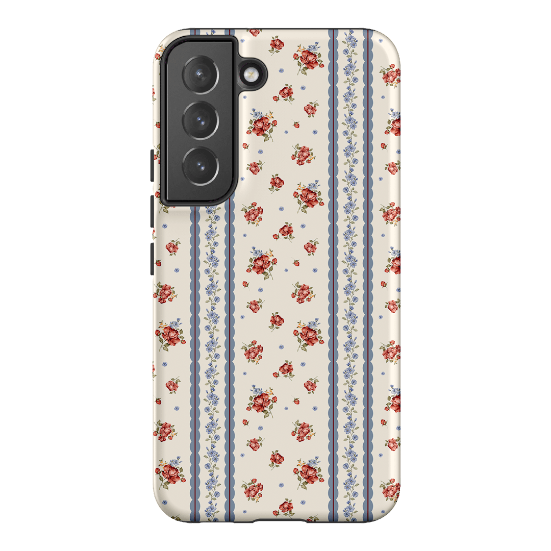 Rose Stripe Printed Phone Cases Samsung Galaxy S22 Plus / Armoured by Kasiags Art - The Dairy
