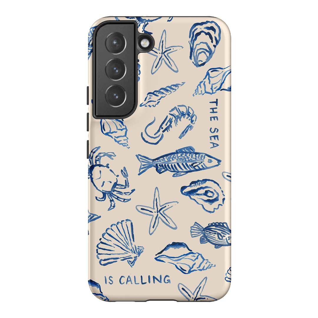 Sea Call Printed Phone Cases Samsung Galaxy S22 Plus / Armoured by Cass Deller - The Dairy