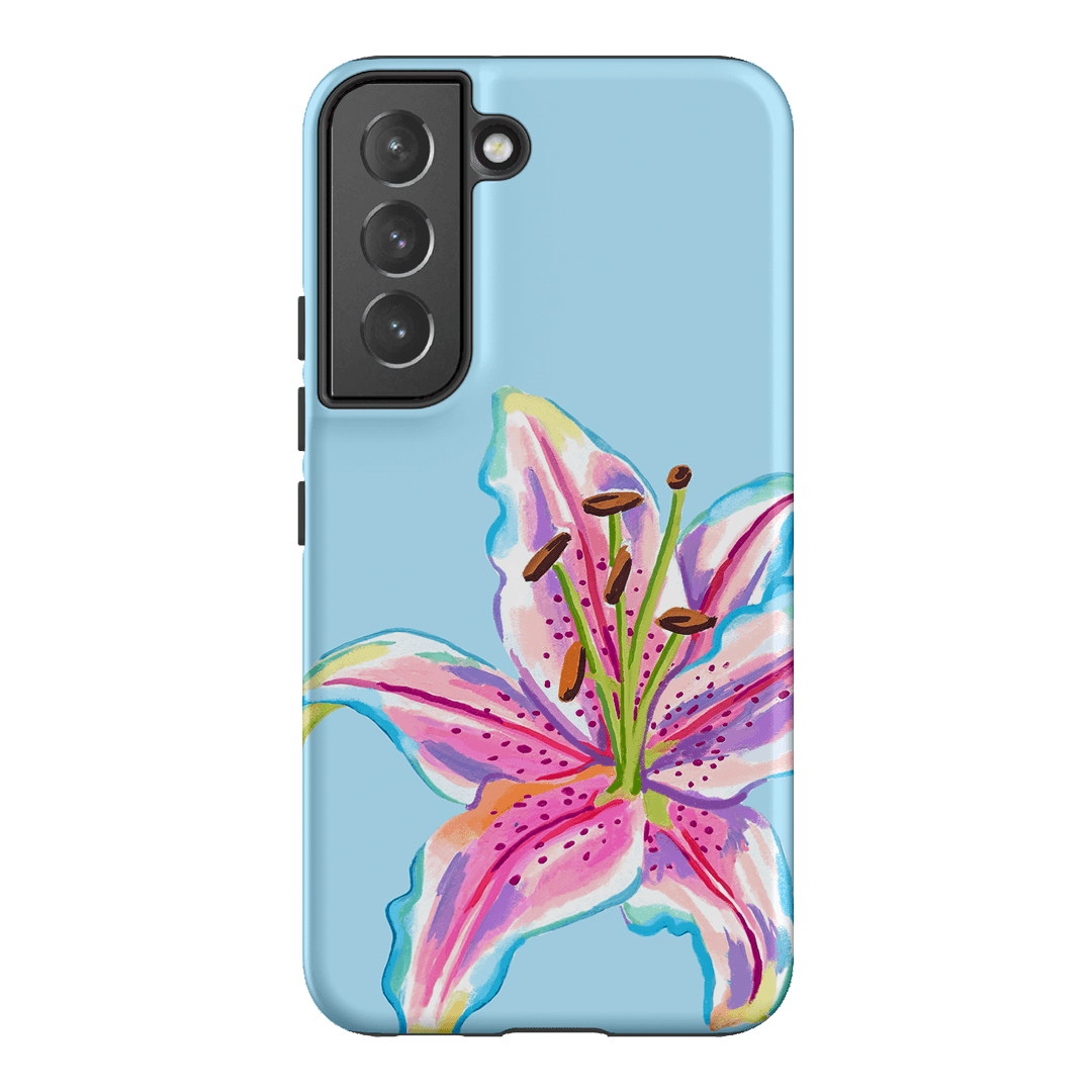 Sky Lily Printed Phone Cases Samsung Galaxy S22 Plus / Armoured by Femke Studio - The Dairy