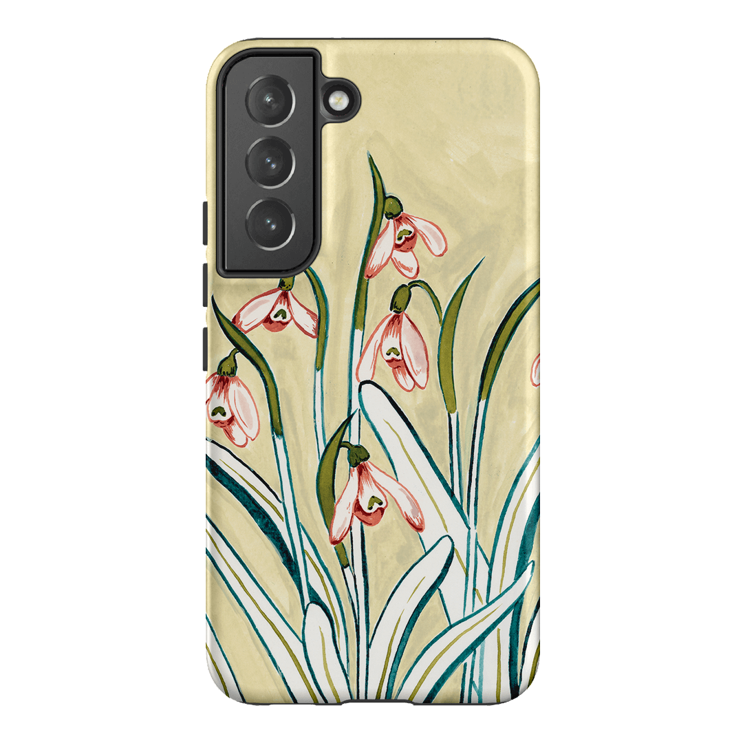 Snowdrop Printed Phone Cases Samsung Galaxy S22 Plus / Armoured by Ellie Mae - The Dairy