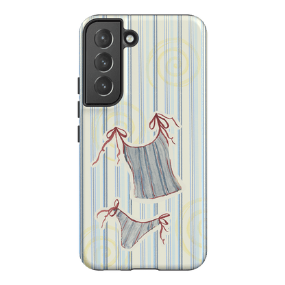 Stripe Tankini Printed Phone Cases Samsung Galaxy S22 Plus / Armoured by Kayla Carr - The Dairy