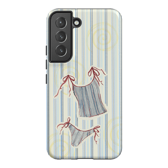 Stripe Tankini Printed Phone Cases Samsung Galaxy S22 Plus / Armoured by Kayla Carr - The Dairy