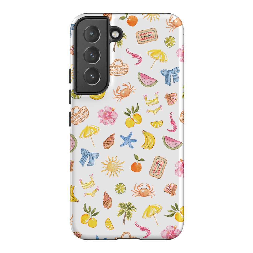Summer Icons Printed Phone Cases Samsung Galaxy S22 Plus / Armoured by Cass Deller - The Dairy