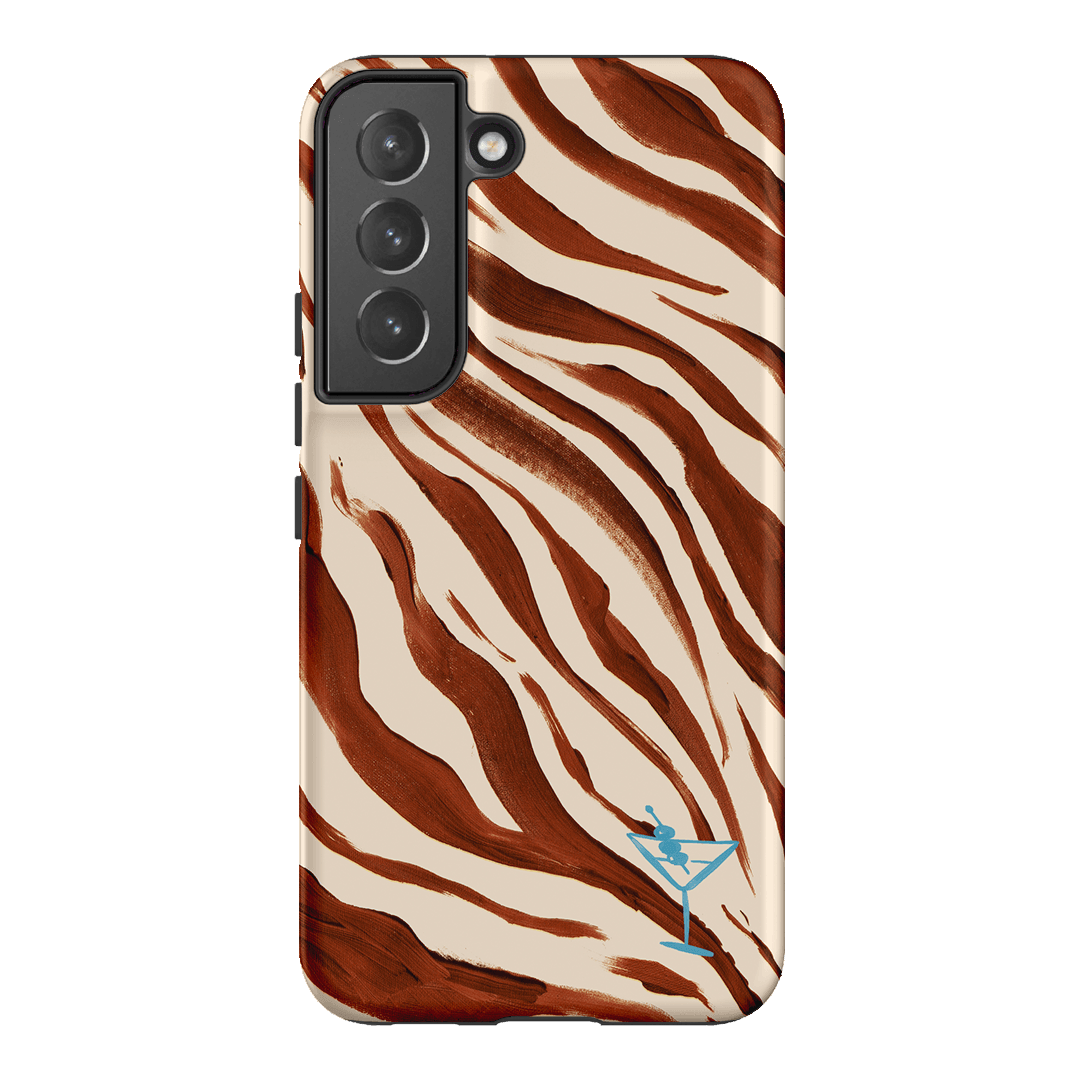 Zebra Tini Printed Phone Cases Samsung Galaxy S22 Plus / Armoured by Charlie Taylor - The Dairy