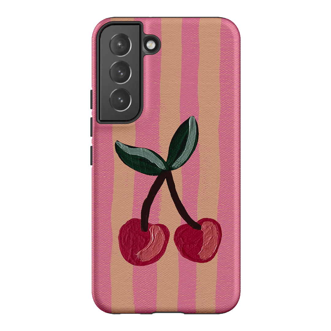Cherry On Top Printed Phone Cases Samsung Galaxy S22 Plus / Armoured by Amy Gibbs - The Dairy