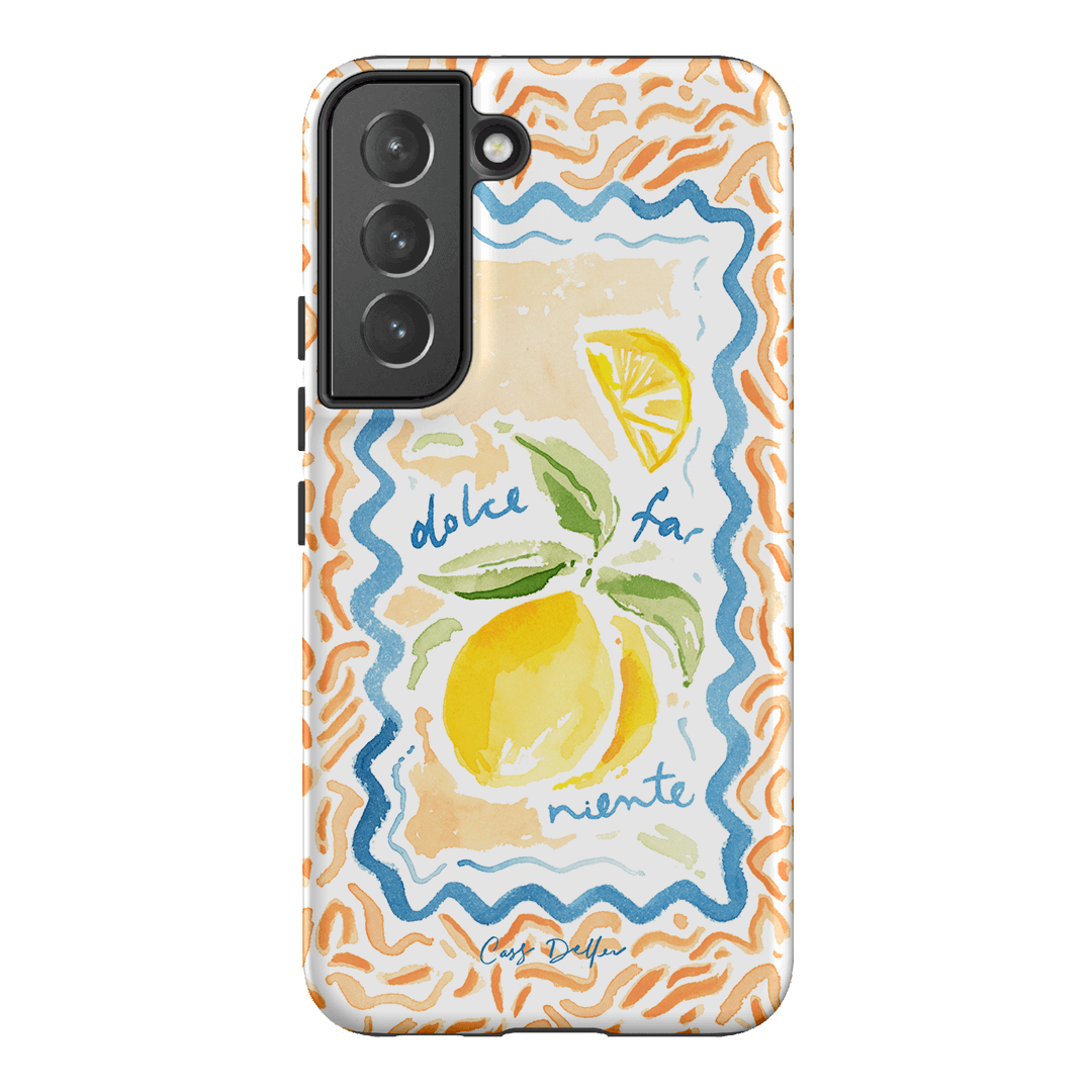 Dolce Far Niente Printed Phone Cases Samsung Galaxy S22 Plus / Armoured by Cass Deller - The Dairy