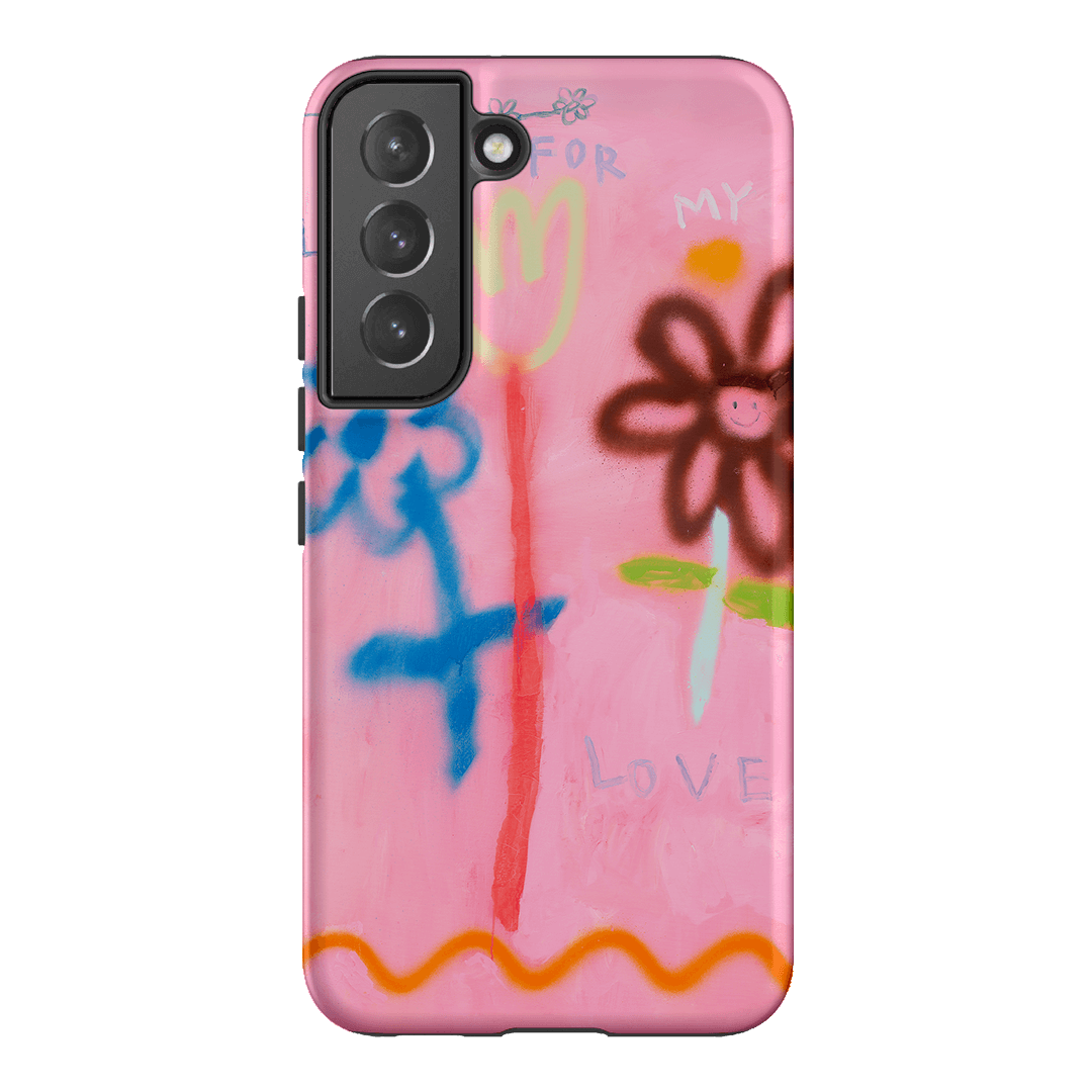 Flowers Printed Phone Cases Samsung Galaxy S22 Plus / Armoured by Kate Eliza - The Dairy