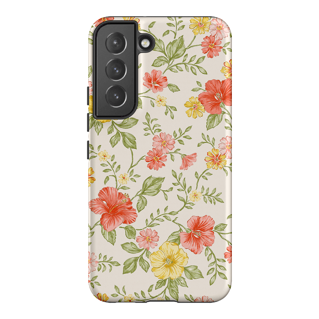 Hibiscus Printed Phone Cases Samsung Galaxy S22 Plus / Armoured by Oak Meadow - The Dairy