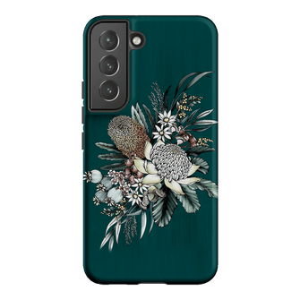 Teal Native Printed Phone Cases Samsung Galaxy S22 Plus / Armoured by Typoflora - The Dairy