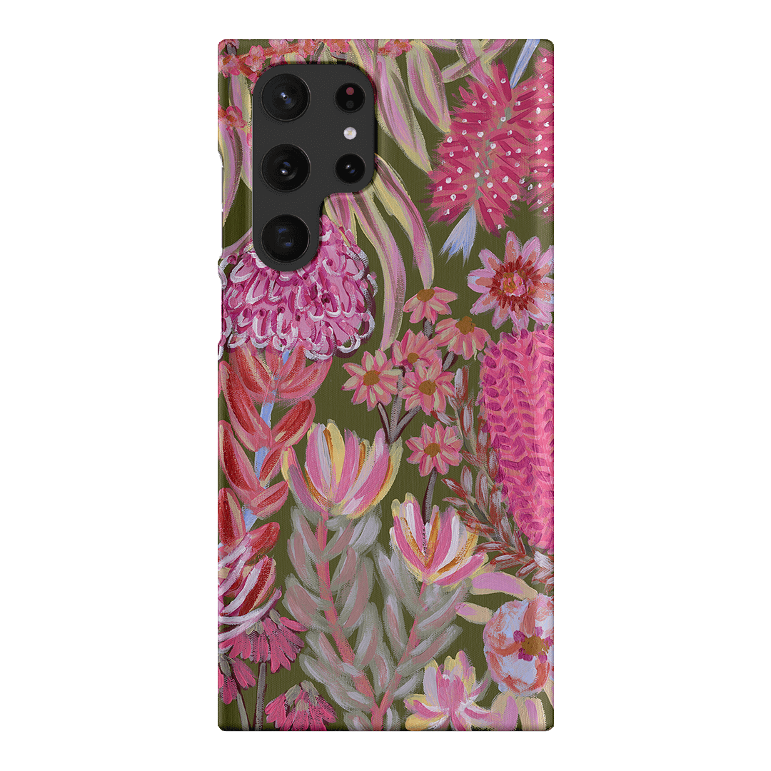 Floral Island Printed Phone Cases Samsung Galaxy S22 Ultra / Snap by Amy Gibbs - The Dairy