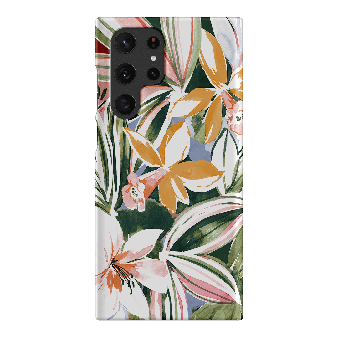 Painted Botanic Printed Phone Cases Samsung Galaxy S22 Ultra / Snap by Charlie Taylor - The Dairy