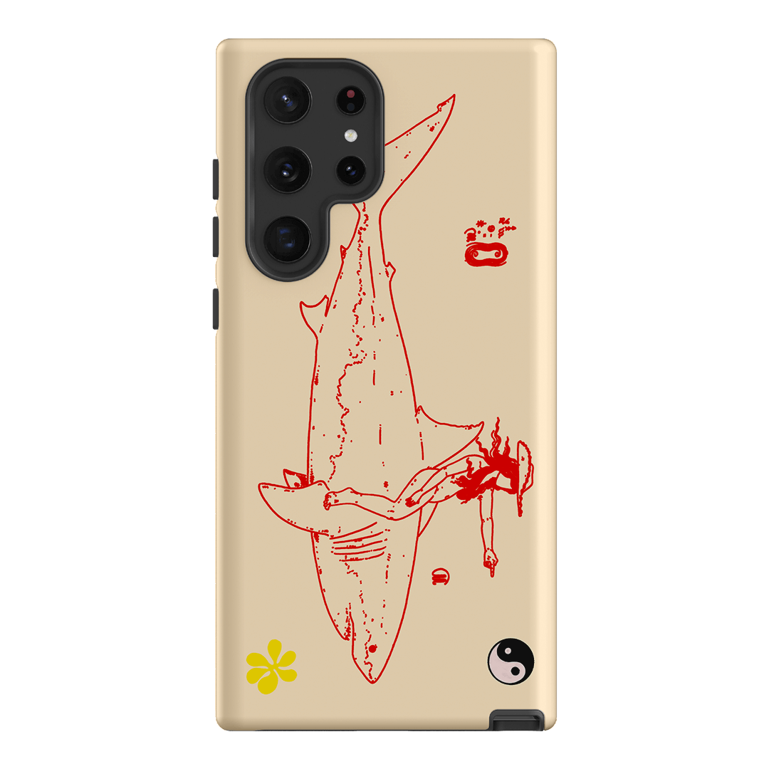1800-Busy-Rn in Cream Printed Phone Cases Samsung Galaxy S22 Ultra / Armoured by Easty Beasty - The Dairy