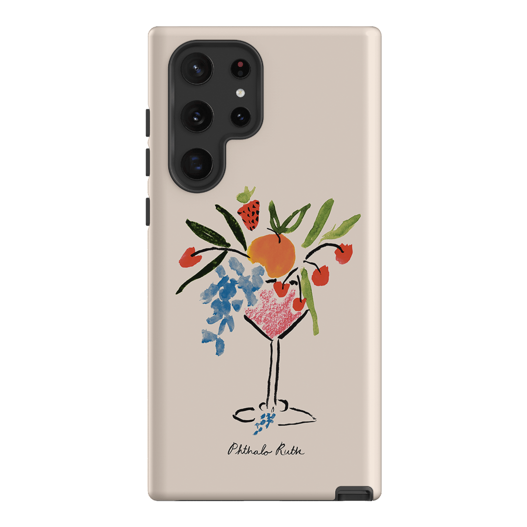 Abundance Martini Printed Phone Cases Samsung Galaxy S22 Ultra / Armoured by Phthalo Ruth - The Dairy