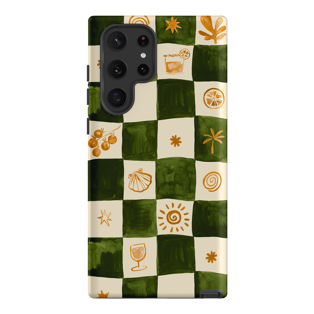 Afternoon Mezze Printed Phone Cases Samsung Galaxy S22 Ultra / Armoured by Charlie Taylor - The Dairy