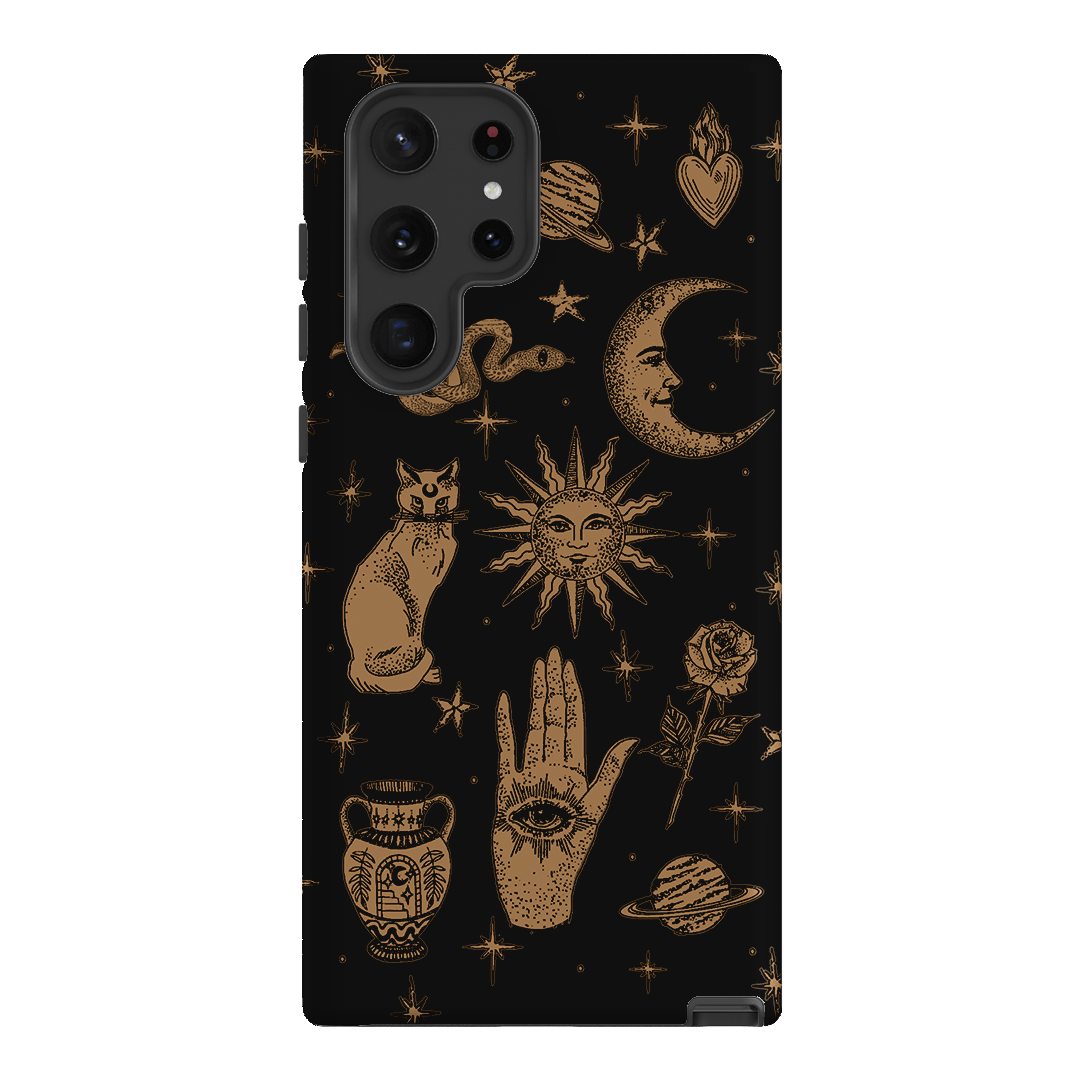 Astro Flash Noir Printed Phone Cases Samsung Galaxy S22 Ultra / Armoured by Veronica Tucker - The Dairy