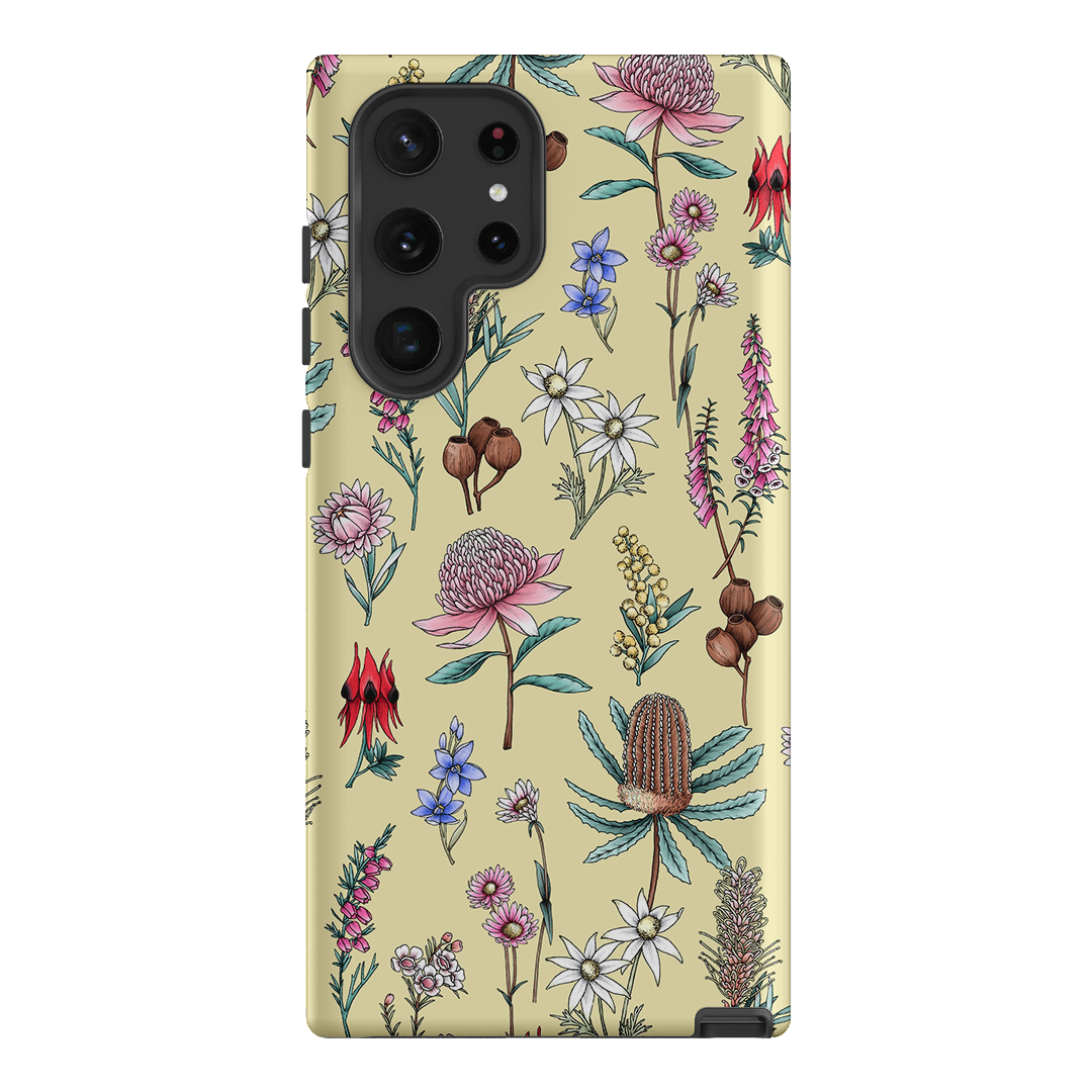 Banksia Butter Printed Phone Cases Samsung Galaxy S22 Ultra / Armoured by Typoflora - The Dairy