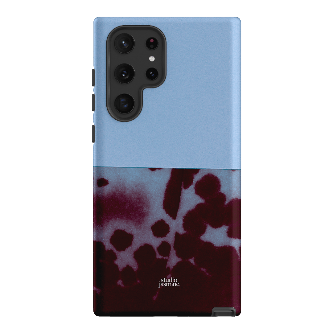Blue Orchid Printed Phone Cases Samsung Galaxy S22 Ultra / Armoured by Jasmine Dowling - The Dairy