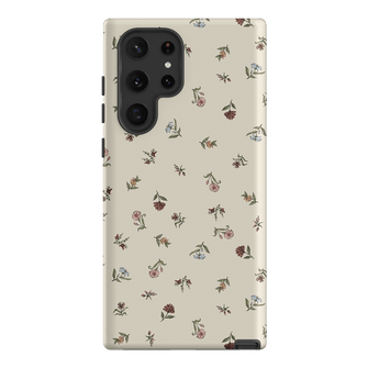 Butter Ditsy Printed Phone Cases Samsung Galaxy S22 Ultra / Armoured by Veronica Tucker - The Dairy