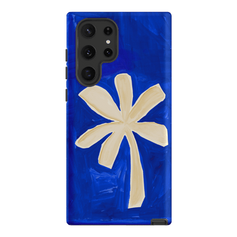 Bleu Palm Printed Phone Cases Samsung Galaxy S22 Ultra / Armoured by Charlie Taylor - The Dairy