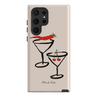 Chili Cherry Printed Phone Cases Samsung Galaxy S22 Ultra / Armoured by Phthalo Ruth - The Dairy