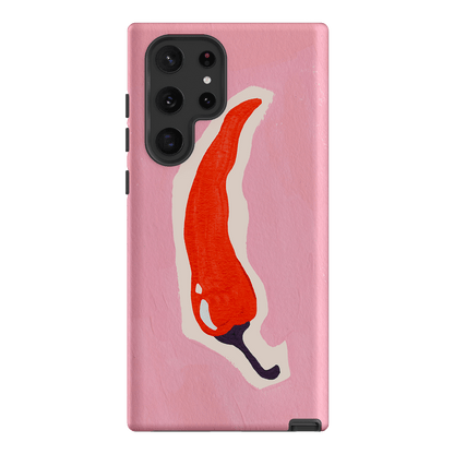 Chilli Printed Phone Cases Samsung Galaxy S22 Ultra / Armoured by Studio Bon - The Dairy