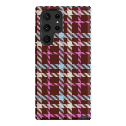 Confetti Plaid Printed Phone Cases Samsung Galaxy S22 Ultra / Armoured by The Dairy - The Dairy