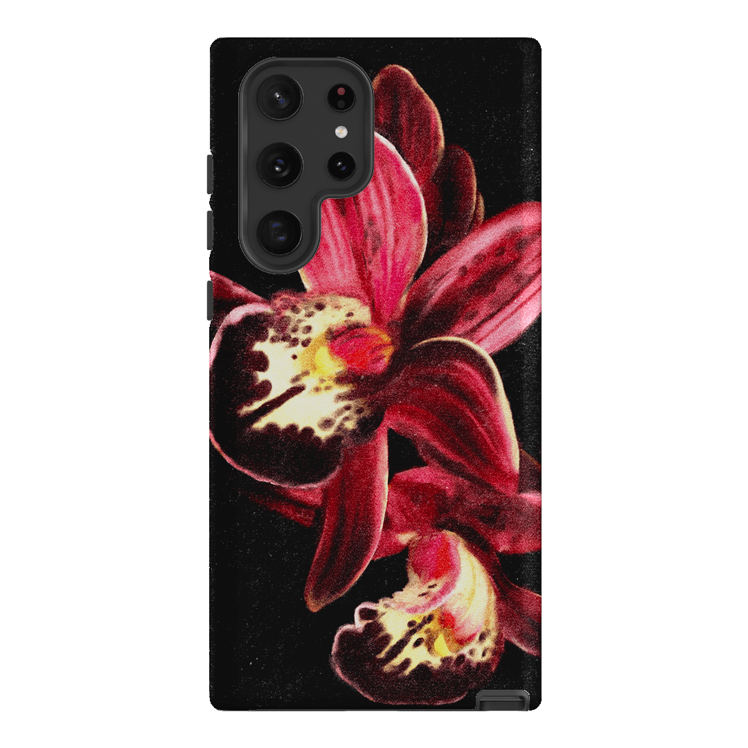 Deep Orchid Printed Phone Cases Samsung Galaxy S22 Ultra / Armoured by Sally Hungerford - The Dairy