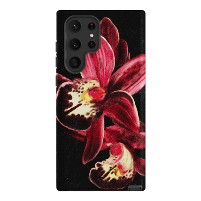 Deep Orchid Printed Phone Cases Samsung Galaxy S22 Ultra / Armoured by Sally Hungerford - The Dairy