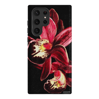 Deep Orchid Printed Phone Cases Samsung Galaxy S22 Ultra / Armoured by Sally Hungerford - The Dairy