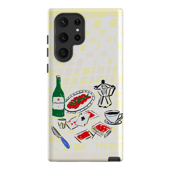 Euro Morning Printed Phone Cases Samsung Galaxy S22 Ultra / Armoured by The Dairy - The Dairy