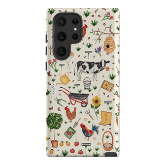 Farm Stay Printed Phone Cases Samsung Galaxy S22 Ultra / Armoured by BG. Studio - The Dairy