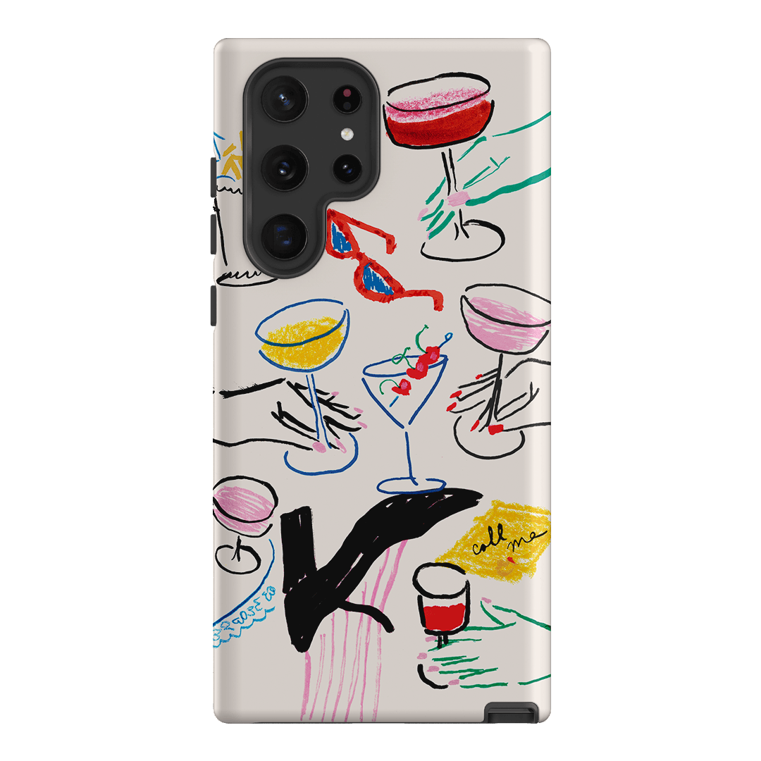 Girls Night Out Printed Phone Cases Samsung Galaxy S22 Ultra / Armoured by Phthalo Ruth - The Dairy