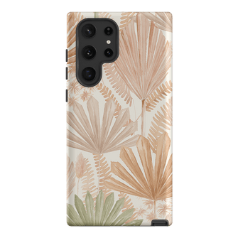 Golden Palm Printed Phone Cases Samsung Galaxy S22 Ultra / Armoured by Cass Deller - The Dairy