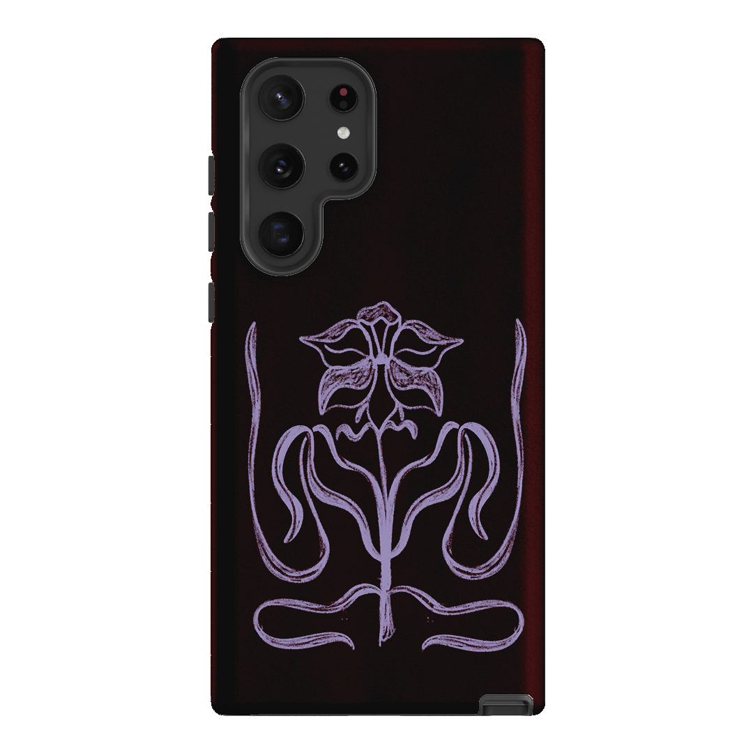 Growth Burgundy Printed Phone Cases by The Dairy - The Dairy