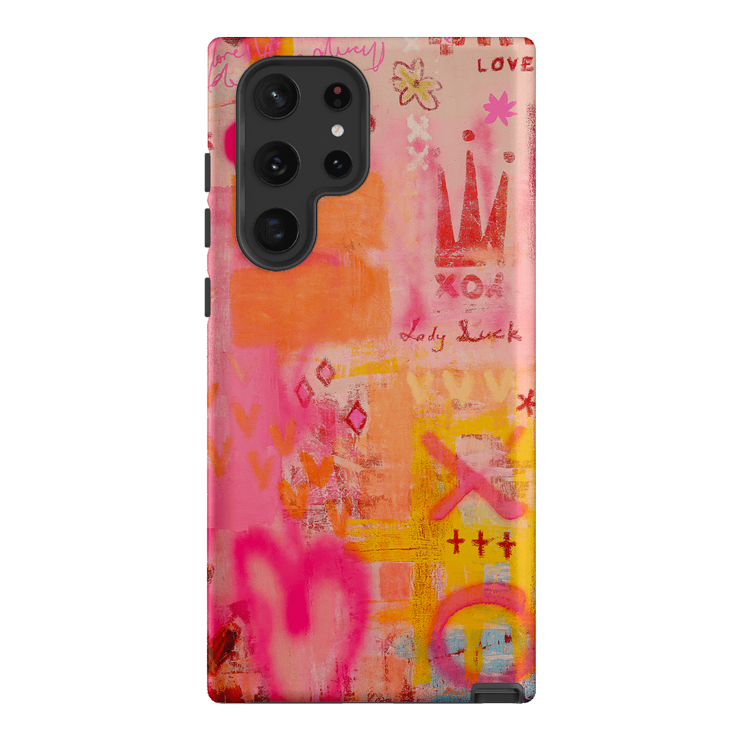 Lady Luck Printed Phone Cases Samsung Galaxy S22 Ultra / Armoured by Jackie Green - The Dairy
