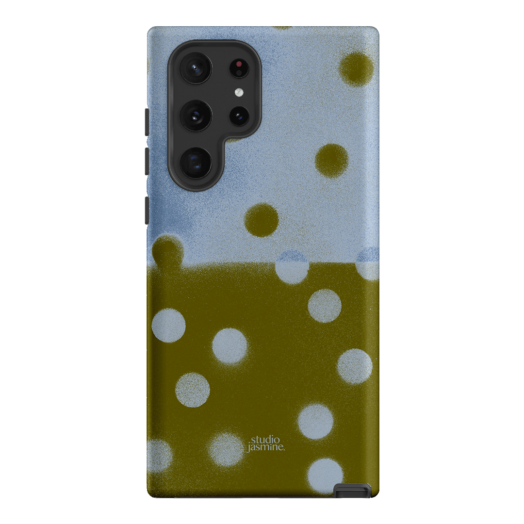 Lake Polka Dot Printed Phone Cases Samsung Galaxy S22 Ultra / Armoured by Jasmine Dowling - The Dairy