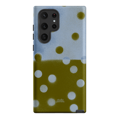 Lake Polka Dot Printed Phone Cases Samsung Galaxy S22 Ultra / Armoured by Jasmine Dowling - The Dairy