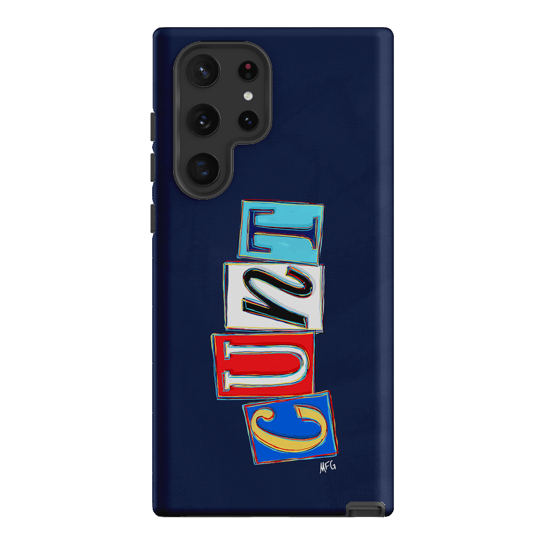 Lil Cnts Blue Printed Phone Cases Samsung Galaxy S22 Ultra / Armoured by Margarbs Art - The Dairy