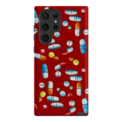 Lil Pills Printed Phone Cases Samsung Galaxy S22 Ultra / Armoured by Margarbs Art - The Dairy