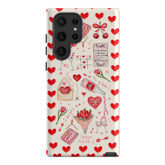 Love Note Printed Phone Cases Samsung Galaxy S22 Ultra / Armoured by BG. Studio - The Dairy