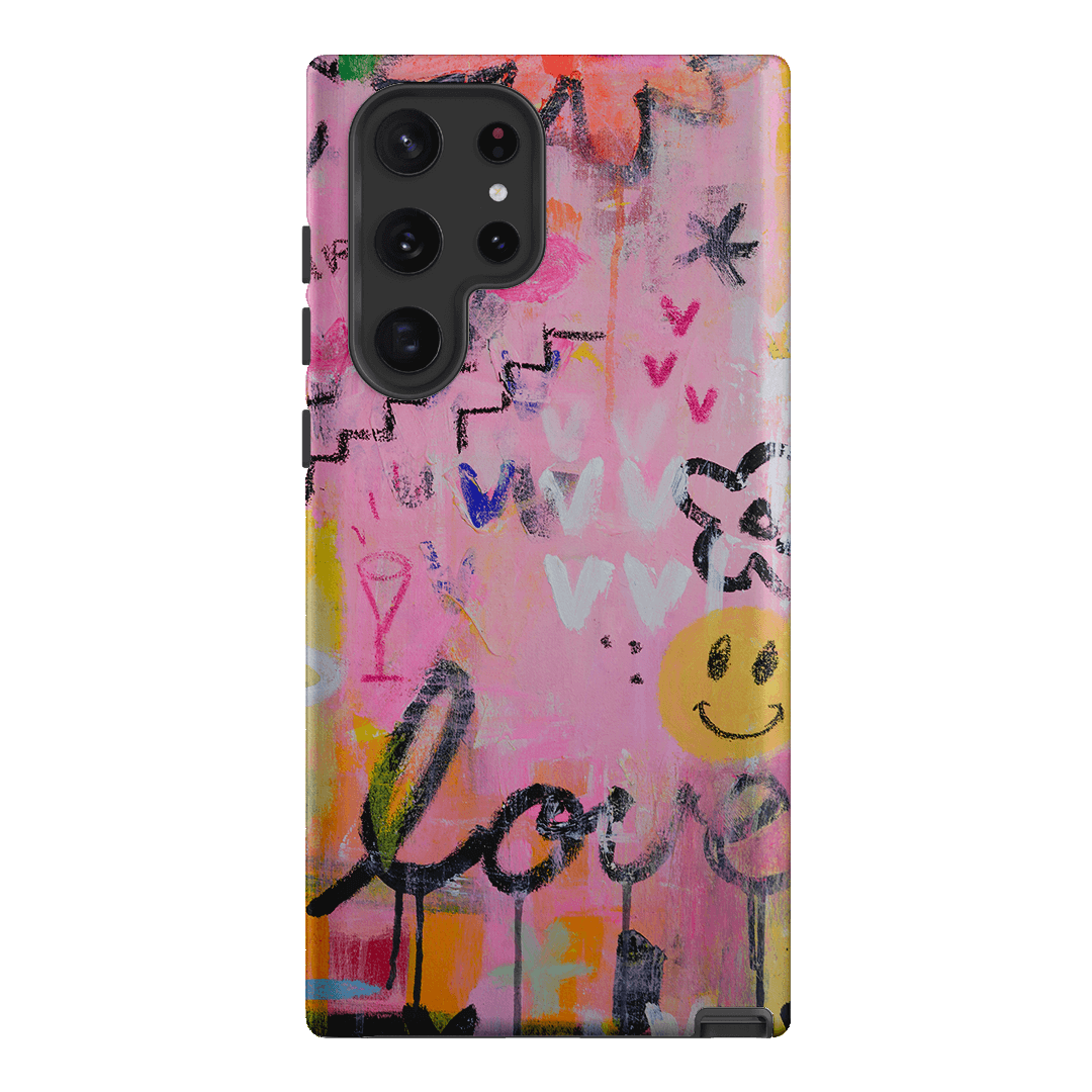 Love Smiles Printed Phone Cases Samsung Galaxy S22 Ultra / Armoured by Jackie Green - The Dairy