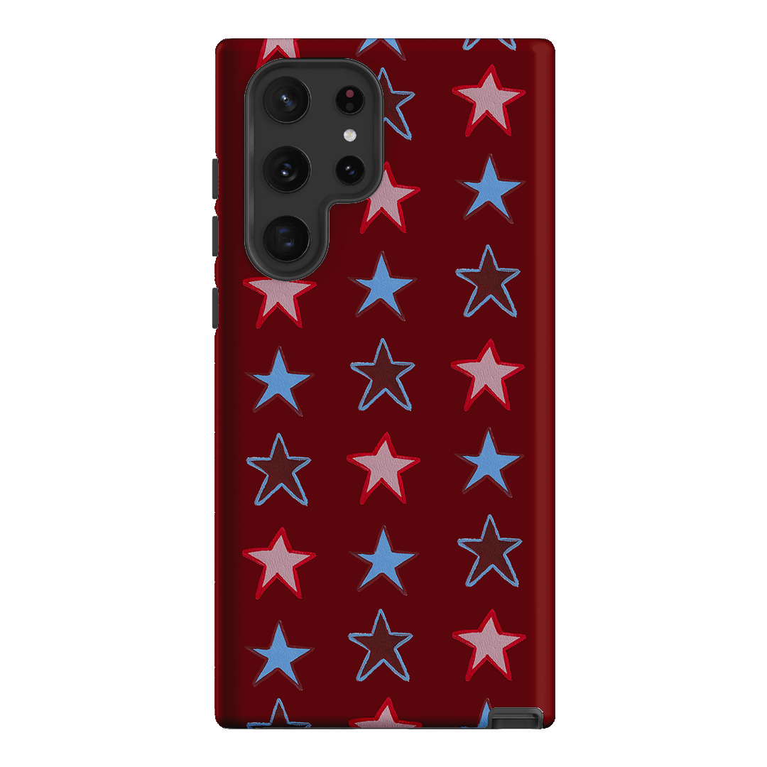 Lucky Stars Rouge Printed Phone Cases Samsung Galaxy S22 Ultra / Armoured by BG. Studio - The Dairy