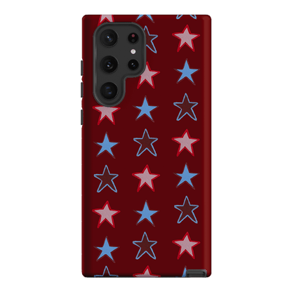 Lucky Stars Rouge Printed Phone Cases Samsung Galaxy S22 Ultra / Armoured by BG. Studio - The Dairy