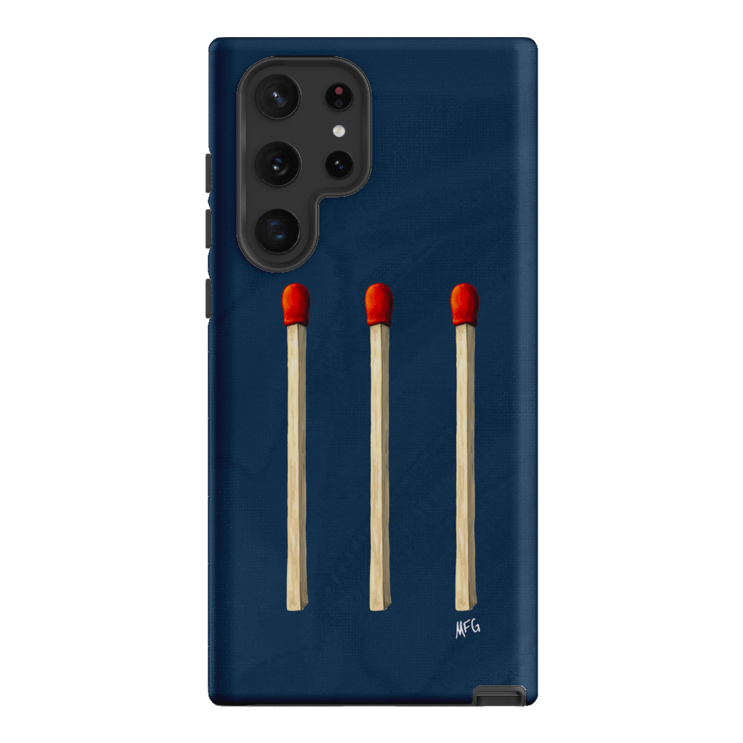 Matchstick Printed Phone Cases Samsung Galaxy S22 Ultra / Armoured by Margarbs Art - The Dairy