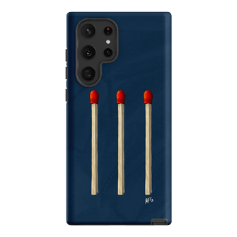Matchstick Printed Phone Cases Samsung Galaxy S22 Ultra / Armoured by Margarbs Art - The Dairy
