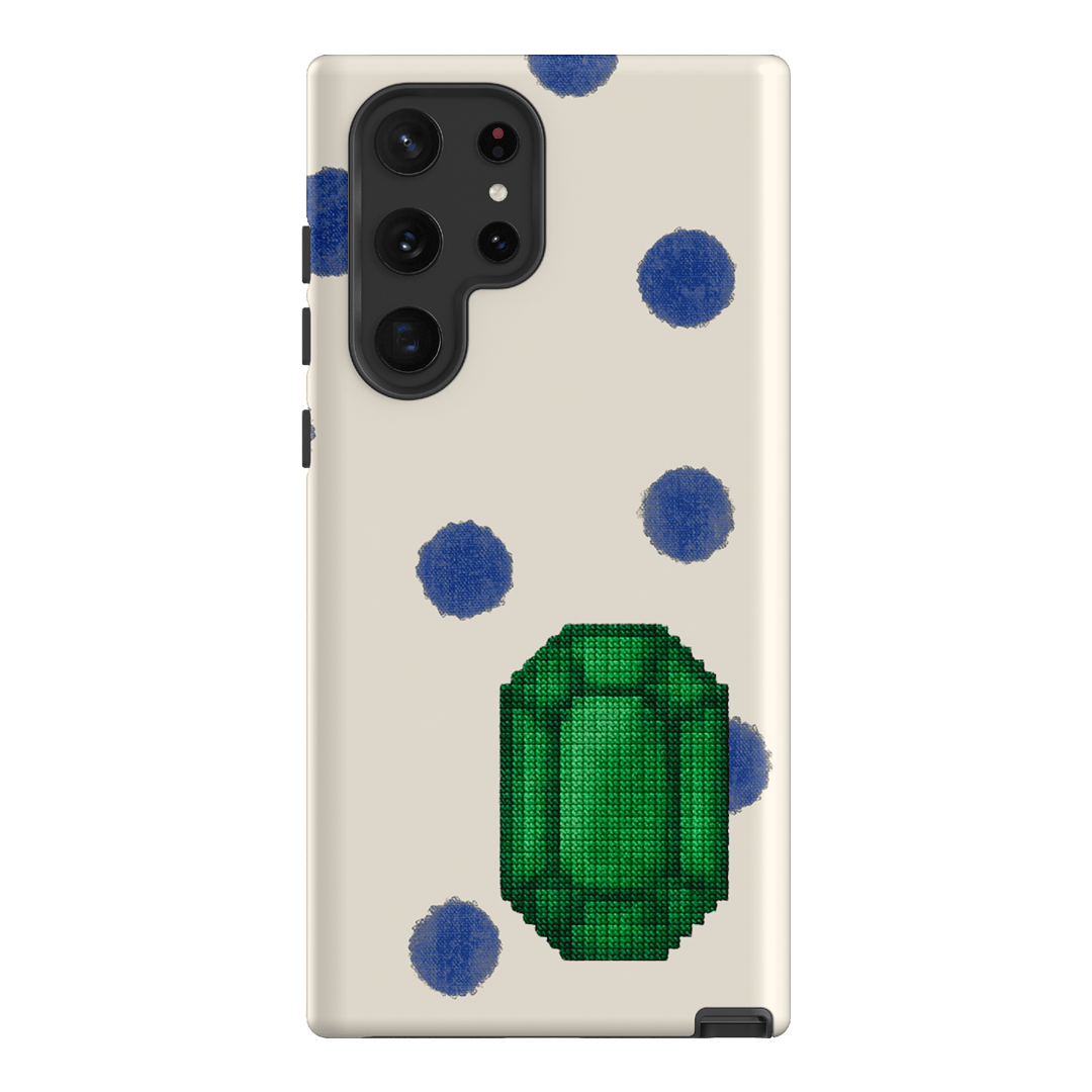 May Emerald Printed Phone Cases Samsung Galaxy S22 Ultra / Armoured by Joiana - The Dairy