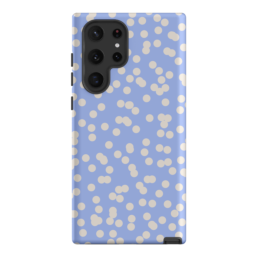 Mini Confetti Periwinkle Salt Printed Phone Cases Samsung Galaxy S22 Ultra / Armoured by Veronica Tucker - The Dairy