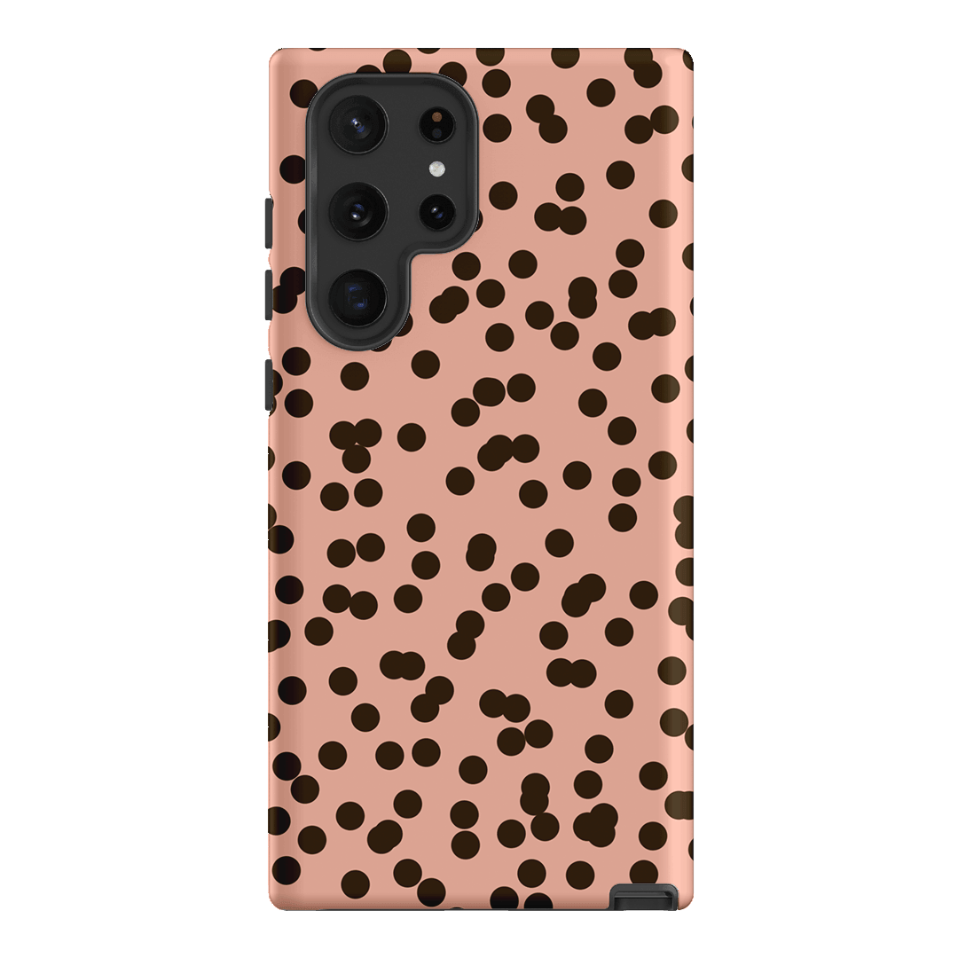 Mini Confetti Pink Chocolate Printed Phone Cases Samsung Galaxy S22 Ultra / Armoured by Veronica Tucker - The Dairy