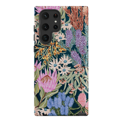 Moonlit Floral Printed Phone Cases Samsung Galaxy S22 Ultra / Armoured by Amy Gibbs - The Dairy