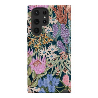 Moonlit Floral Printed Phone Cases Samsung Galaxy S22 Ultra / Armoured by Amy Gibbs - The Dairy
